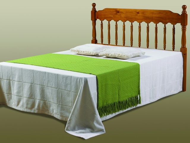 Donco Kids Youth Honey Twin Large Spindle Headboard-1