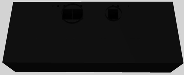 Vent-A-Hood® 60" Black Wall Mounted Range Hood-1