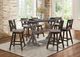 Homelegance® Amsonia Distressed Gray Counter Height Table-4