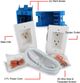 SnapAV WattBox® White PowerLink2™ with Duplex Wall Plates and 3 Ft Power Cord - Kit-2