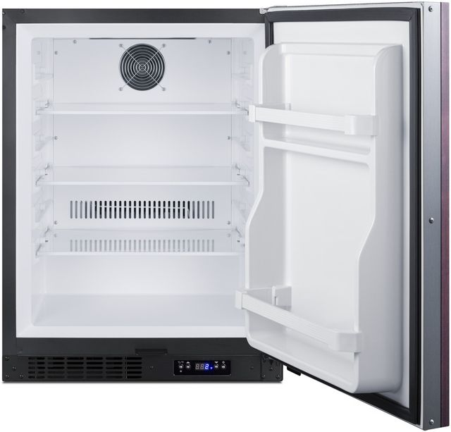 Summit® 24" 4.0 Cu. Ft. Panel Ready Undercounter Freezer-3
