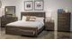 Signature Design by Ashley® Brazen Valley Dark Brown Nightstand-1