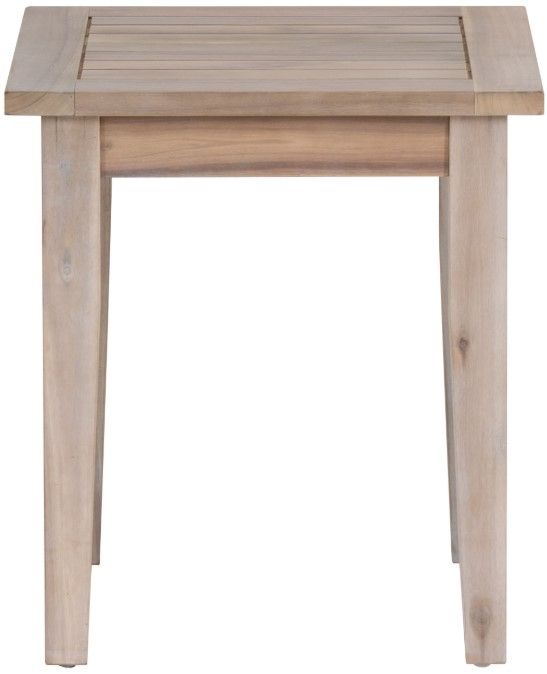 Linon Svana Natural Wooden Outdoor Side Table-2