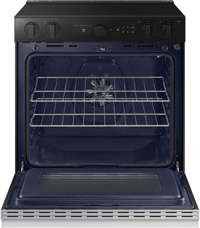 Samsung Bespoke 30" Stainless Steel Slide-In Electric Range-2