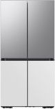 Samsung Bespoke Flex™ 18" Stainless Steel French Door Refrigerator Top Panel-4