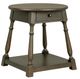 Legacy Classic Lake House Dried Tobacco Round End Table-0