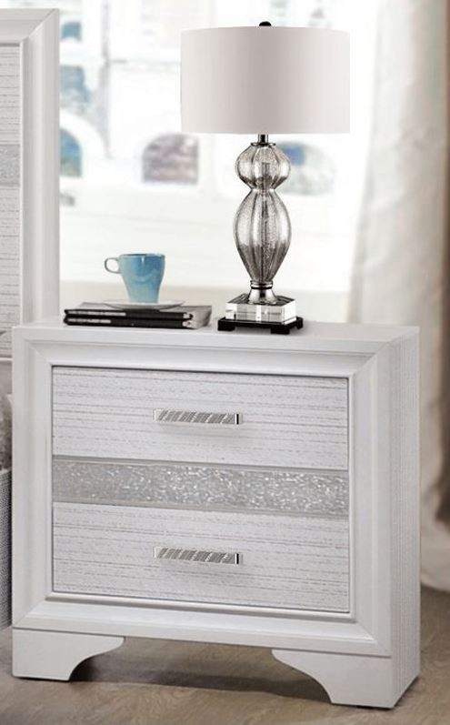 Coaster Miranda 4-Piece White California King Panel Storage Bedroom Set - Thumbnail 3