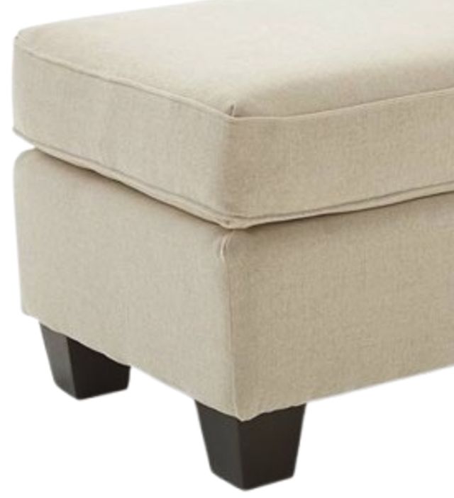 Best® Home Furnishings Customizable F22 Ottoman with Dark Walnut Legs-1