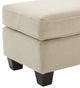 Best® Home Furnishings Customizable F22 Ottoman with Dark Walnut Legs-1