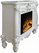 ACME Furniture Versailles Bone White Fireplace-0