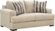 Signature Design by Ashley® Crespino Oatmeal Loveseat-0