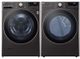 LG 4000 Series Black Steel Front Load Washer & Gas Dryer Package-0