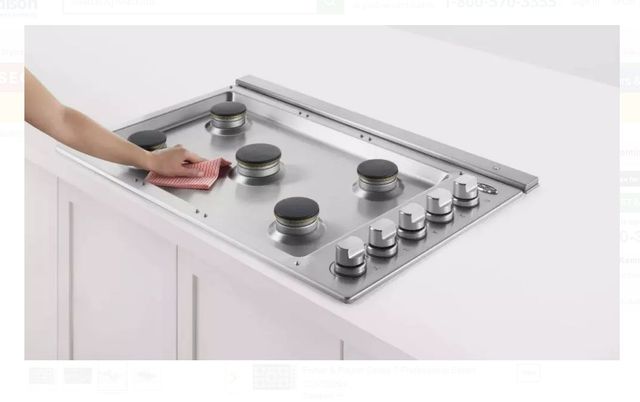 36" Gas Cooktop with 5 Dual Flow Burners-2