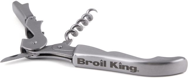 Broil King® Stainless Steel Wine Bottle Opener-1