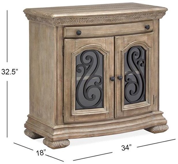 Magnussen Home® Marisol Fawn Bachelor Chest-2