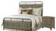 Kincaid Furniture Mill House Anvil Brown Folsom Queen Metal Bed-1