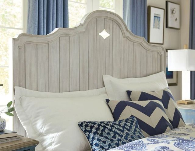 American Drew® Litchfield Laurel Driftwood Queen Panel Bed-2