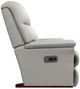 La-Z-Boy® Reed Oyster Leather Power Rocking Recliner with Headrest and Lumbar-3