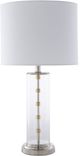 Surya Perdida Nickel Metallic Table Lamp-0