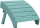 Signature Design by Ashley® Sundown Treasure Turquoise Ottoman-0