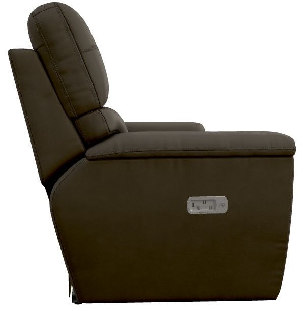 La-Z-Boy® Ava Mineral Leather Power Reclining Loveseat with Headrest and Lumbar-2