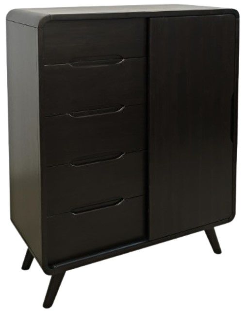 Jofran Inc. Marlowe Black Chest-0