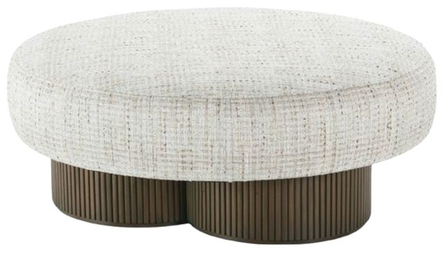 Rowe® Customizable Kindred Round Ottoman-3