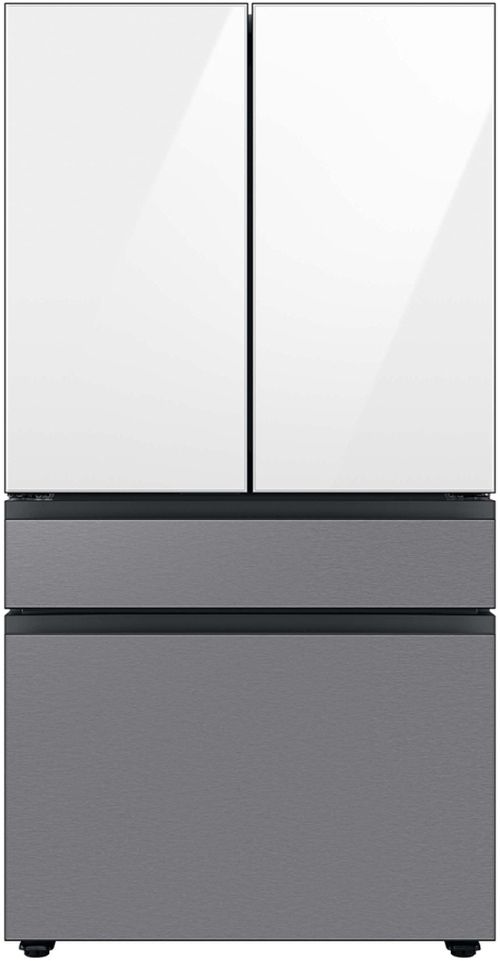 Samsung Bespoke 36" Stainless Steel French Door Refrigerator Middle Panel-2