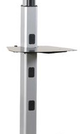 Chief® Silver Large Flat Panel Mobile Cart-1