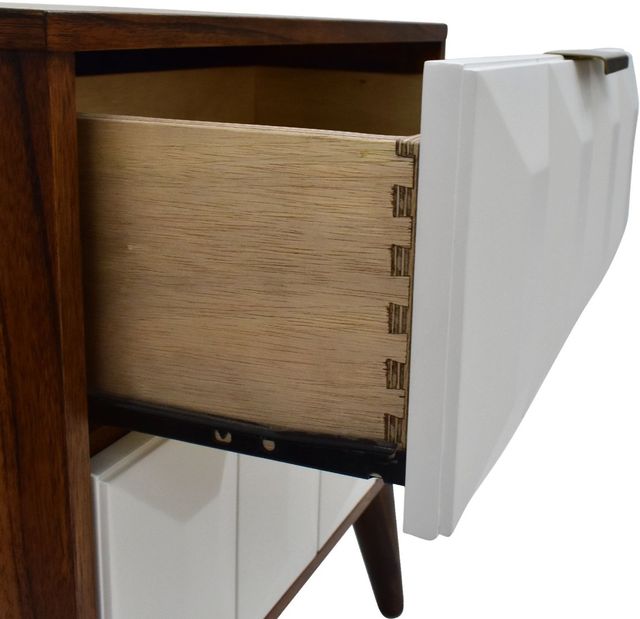 Steve Silver Co. Ginny Burnished Walnut Nightstand-2