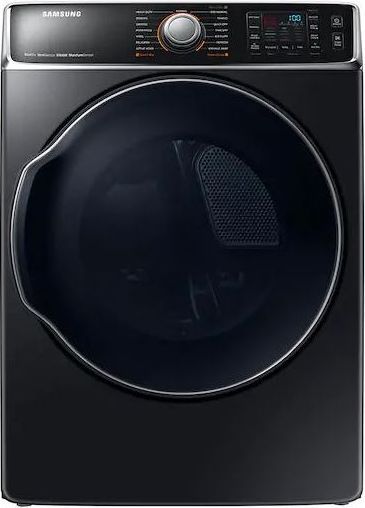 Samsung 9.5 Cu. Ft Black Front Load Gas Dryer-0