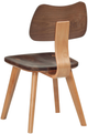 Whittier Wood® Furniture Addi Duet Chair-1