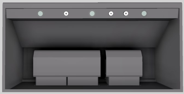 Vent-A-Hood® 48" Gunsmoke Wall Mounted Range Hood-3