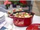 Cast Iron Cocotte Round 3.8L - Cherry Red-2