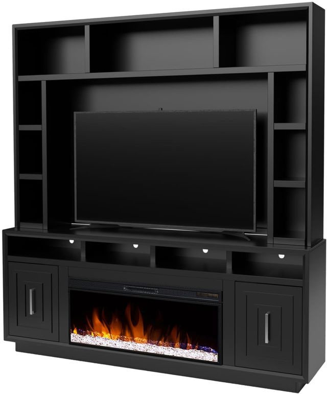Legends Home Sunset Seal Skin Black Fireplace Center-0