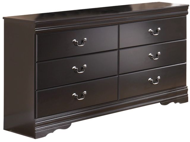 Signature Design by Ashley® Huey Vineyard Black Dresser and Mirror-2