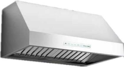 Falmec Silence-NRS Collection 36" Scotch Brite Stainless Steel Wall Mounted Range Hood