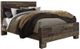 Benchcraft® Derekson 4-Piece Multi Gray Queen Panel Bed Bedroom Set-1