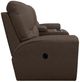 La-Z-Boy® Cassian Mocha Manual Reclining Loveseat with Console-3