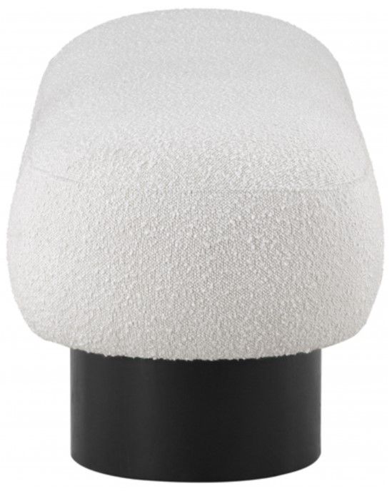 Meridian Furniture Robertson Cream/Black Bench-2