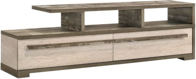 Crown Mark Patterson Two-Tone TV Stand-0