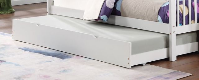 IFDC White Youth Single/Single Bunk Bed-1