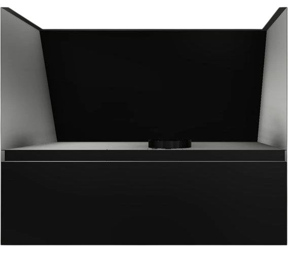 Vent-A-Hood® 36" Black Carbide Wall Mounted Range Hood-2