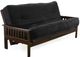 Night & Day Furniture™ Trinity Dark Chocolate Queen Nesting Futon-0