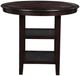 New Classic® Home Furnishings Gia 5-Piece Ebony Circle Counter Dining Set-4