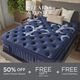 Stearns & Foster® Estate 15" Wrapped Coil Firm Euro Pillow Top King Mattress-0