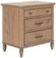 Liberty Furniture Hickory Grove Heirloom Brown Nightstand with Charging Station-0