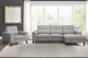 Homelegance® Alexia Gray Chair-1