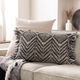 Surya Katniss Black 22"x14" Toss Pillow with Down Insert-4