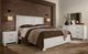 Vaughan-Bassett Lodge & Loft Soft White King Radius Poster Bed-1